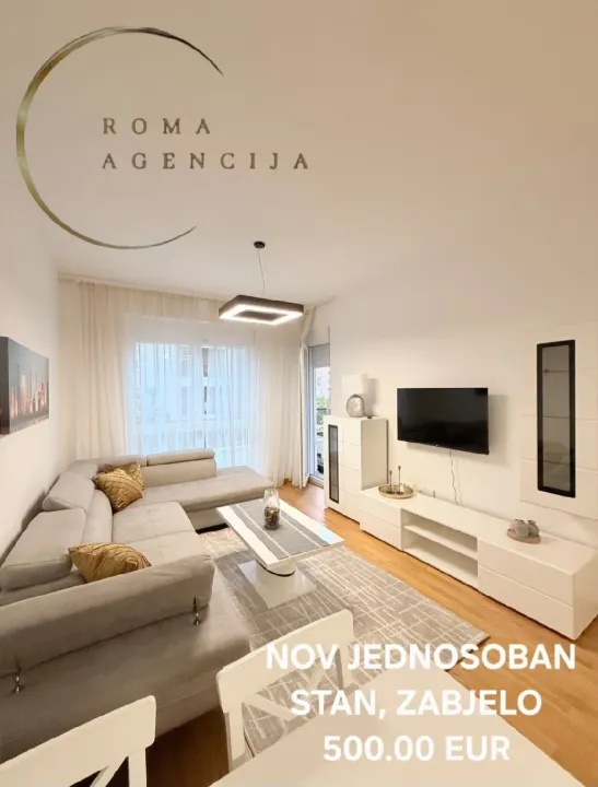 Izdavanje, jednosoban stan, 47m², Zabjelo, Podgorica