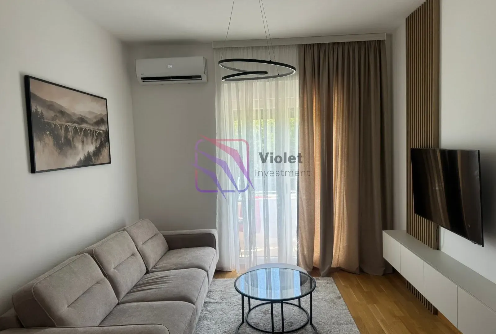 Rent, one bedroom apartment, 35m², Zabjelo, Podgorica