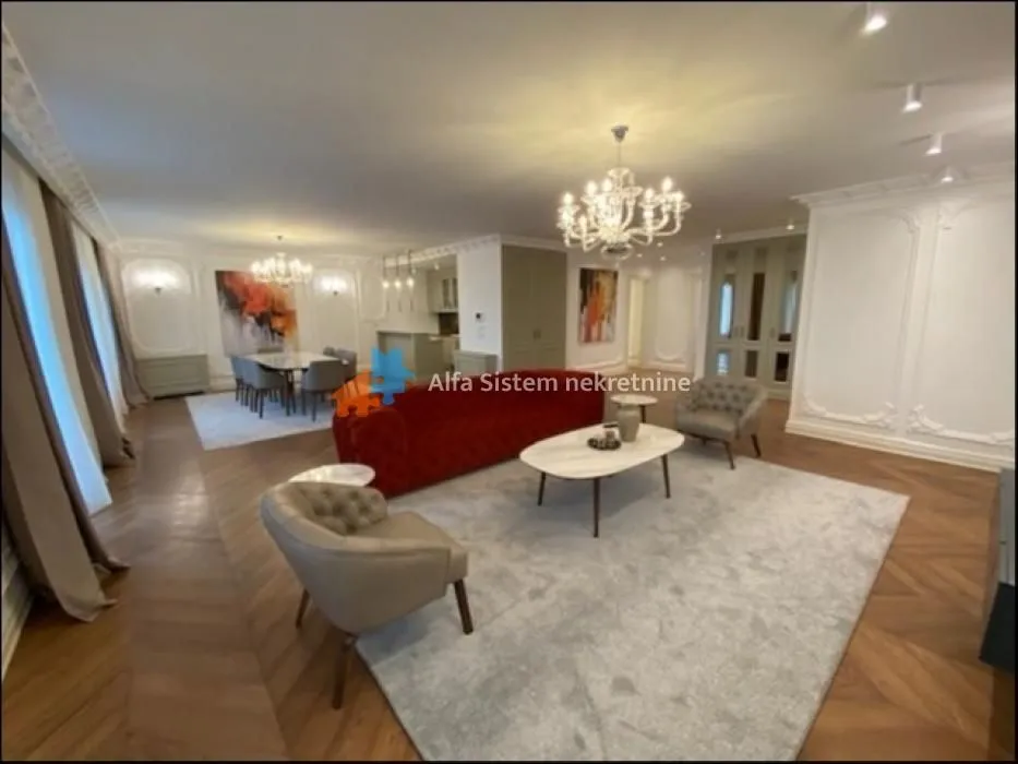 Izdavanje, četvorosoban stan, 170m², Vračar Sve Podlokacije, Beograd