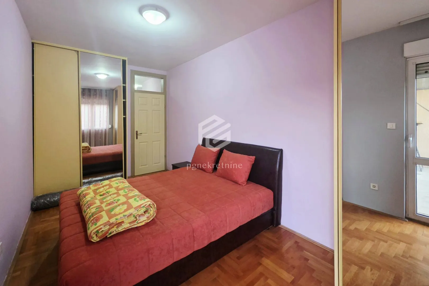 Rent, one bedroom apartment, 43m², Stari Aerodrom, Podgorica