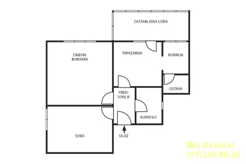 Prodaja, dvosoban stan, 55m², Karaburma, Palilula Sve Podlokacije - image 11