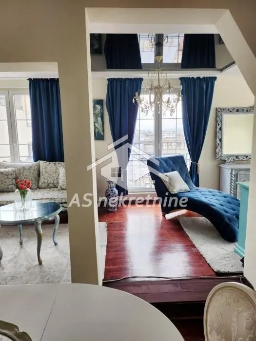 Rent, two bedroom apartment, 56m², Vračar Sve Podlokacije, Beograd