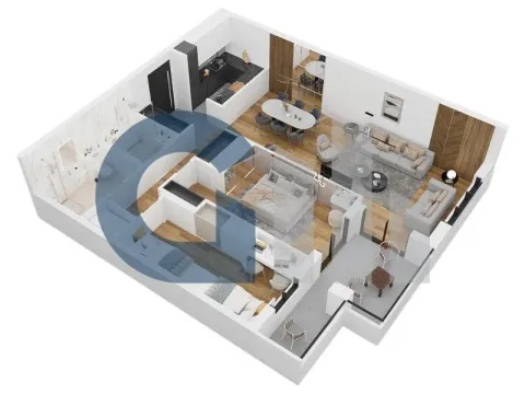 Sale, three bedroom apartment, 92m², Trošarina, Voždovac Sve Podlokacije - image 7