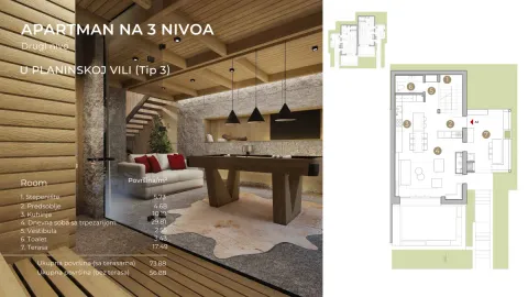 Prodaja, četvorosoban stan, 208m², Kolašin, Crna Gora - image 2
