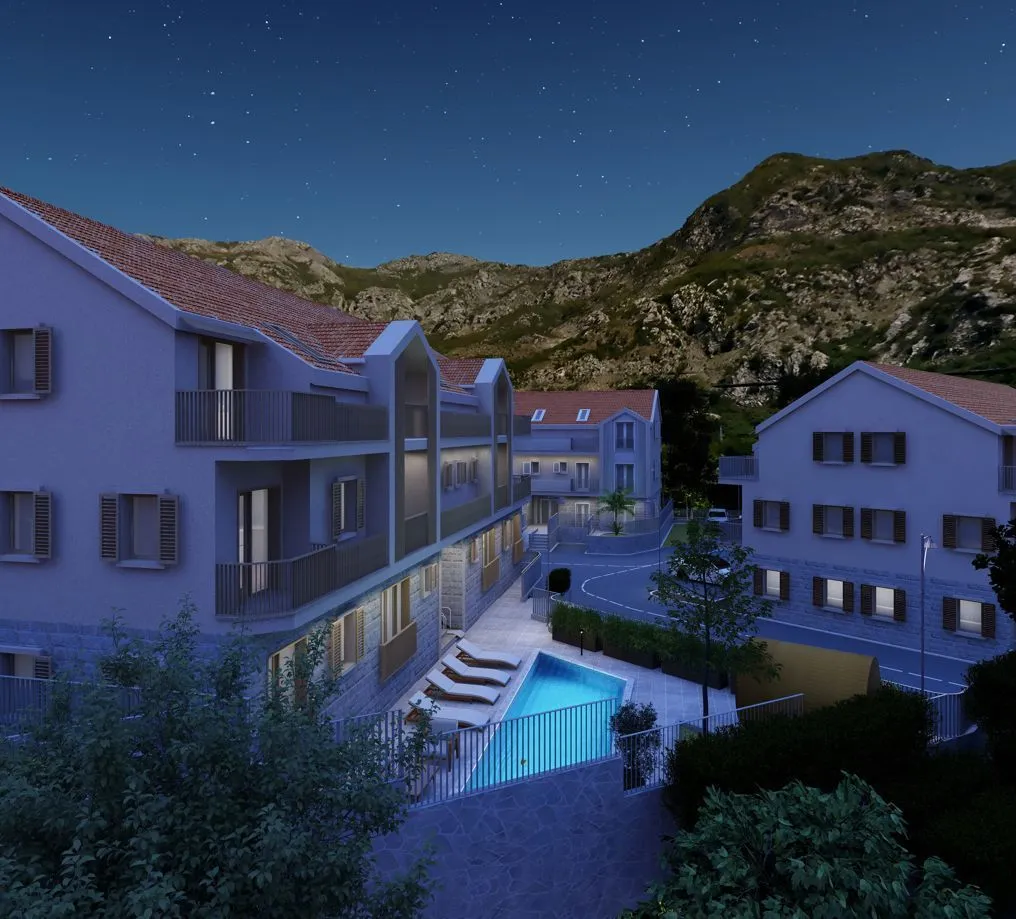 Prodaja, jednosoban stan, 52m², Risan, Kotor