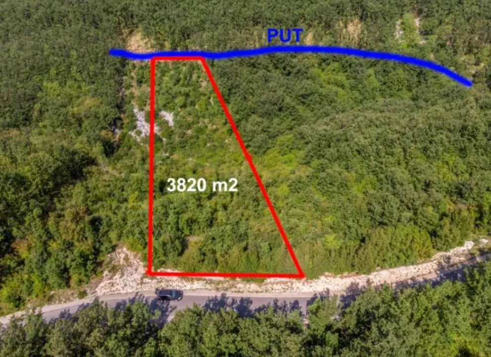 Prodaja, plac, 3820m², Gostilje Martinićko, Danilovgrad