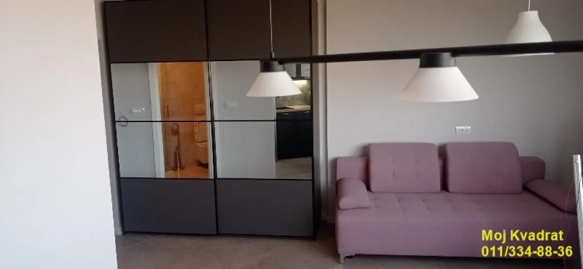 Rent, studio apartment, 28m², Savski Venac, Beograd