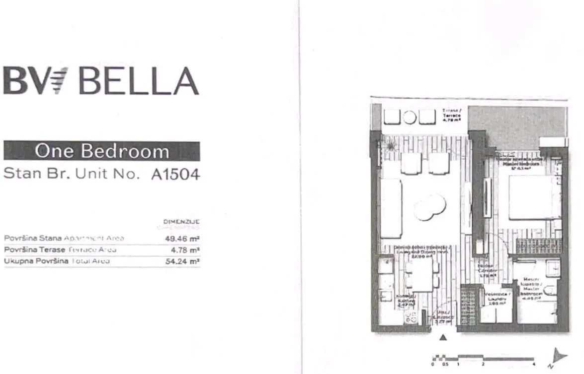 Prodaja, dvosoban stan, 54m², Savski Venac, Beograd