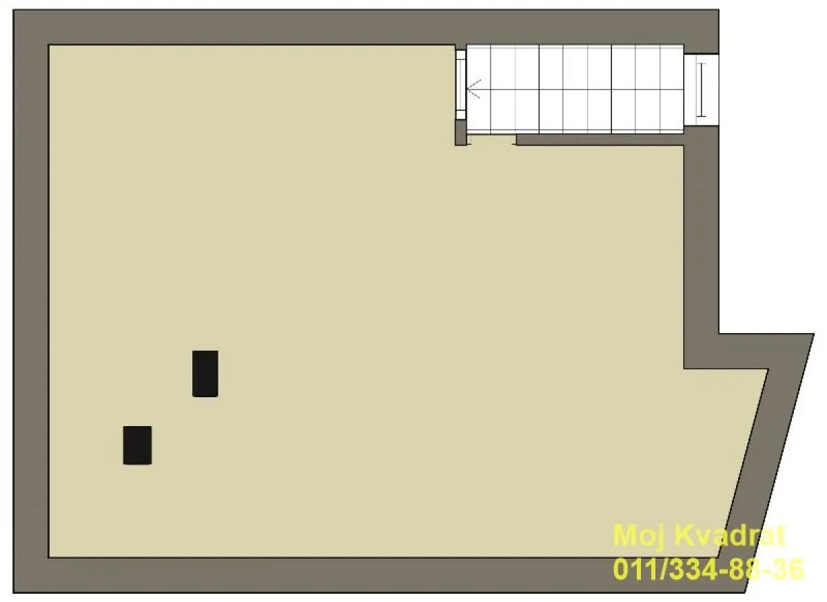 Sale, apartment, 270m², Skojevsko Naselje, Beograd