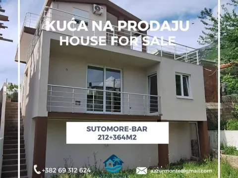 Sale, house, 212m², Sutomore, Bar - image 1