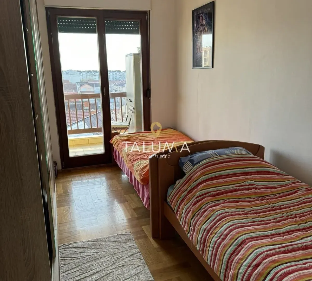 Rent, one bedroom apartment, 52m², Stari Aerodrom, Podgorica