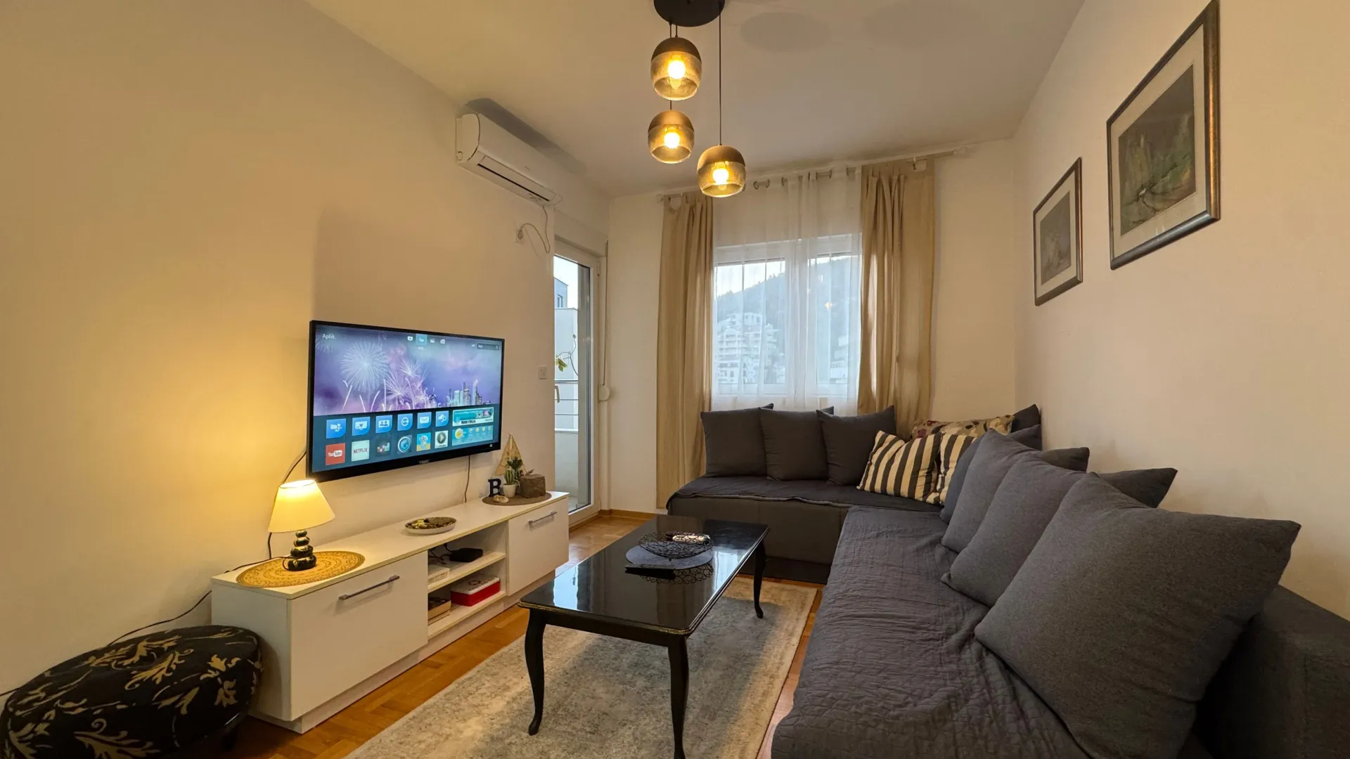 Stan-na-dan, dvosoban stan, 67m², Centar, Budva