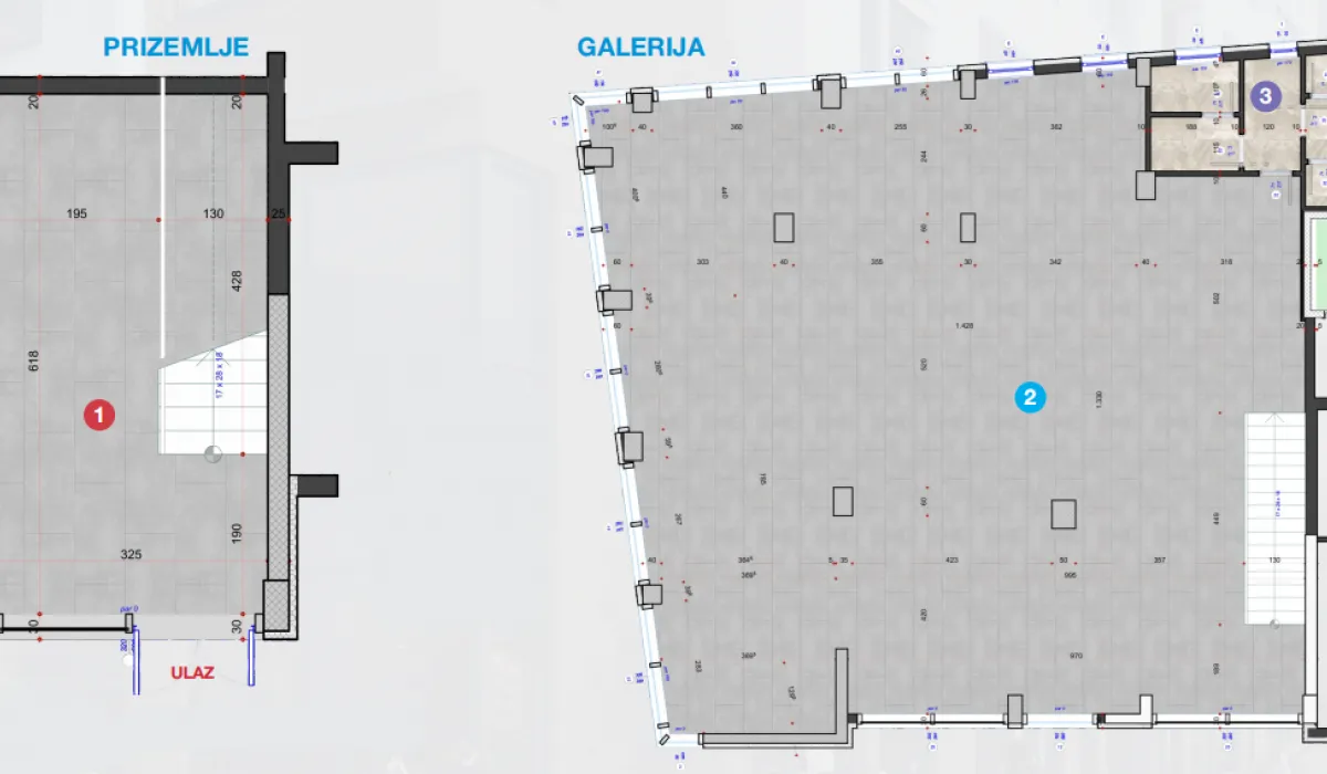 Sale, office space, 215m², Rotkvarija, Novi Sad Sve Podlokacije