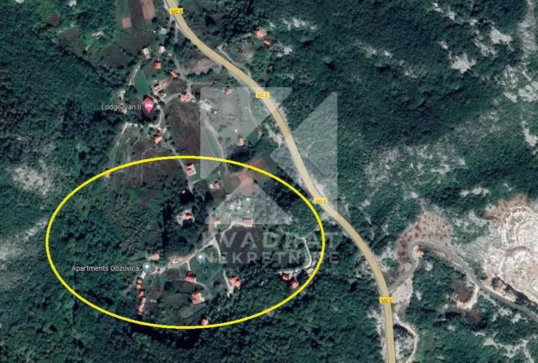 Prodaja, plac, 3794m², Obzovica, Cetinje