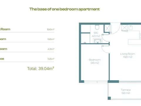Prodaja, jednosoban stan, 39m², Kavač, Kotor - image 13