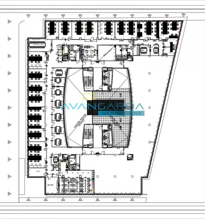 Rent, office space, 1310m², Novi Beograd Sve Podlokacije, Beograd