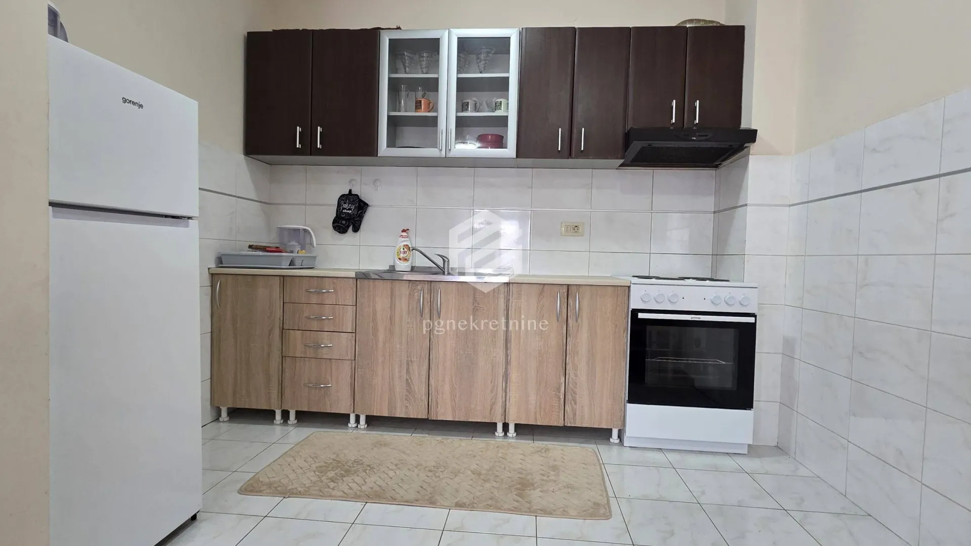 Rent, one bedroom apartment, 52m², Tuški Put, Podgorica