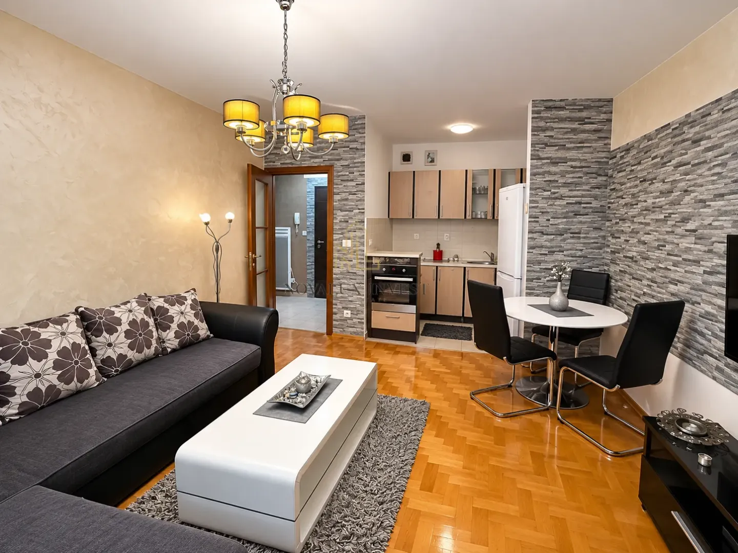 Rent, one bedroom apartment, 47m², Tuški Put, Podgorica