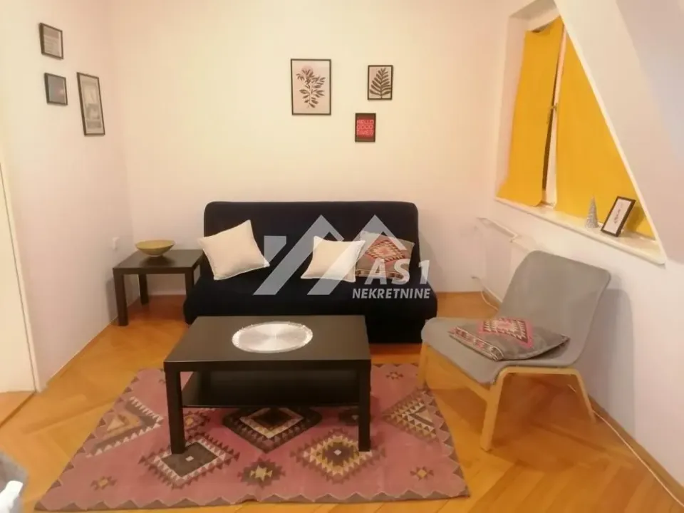 Izdavanje, dvosoban stan, 43m², Centar, Novi Sad