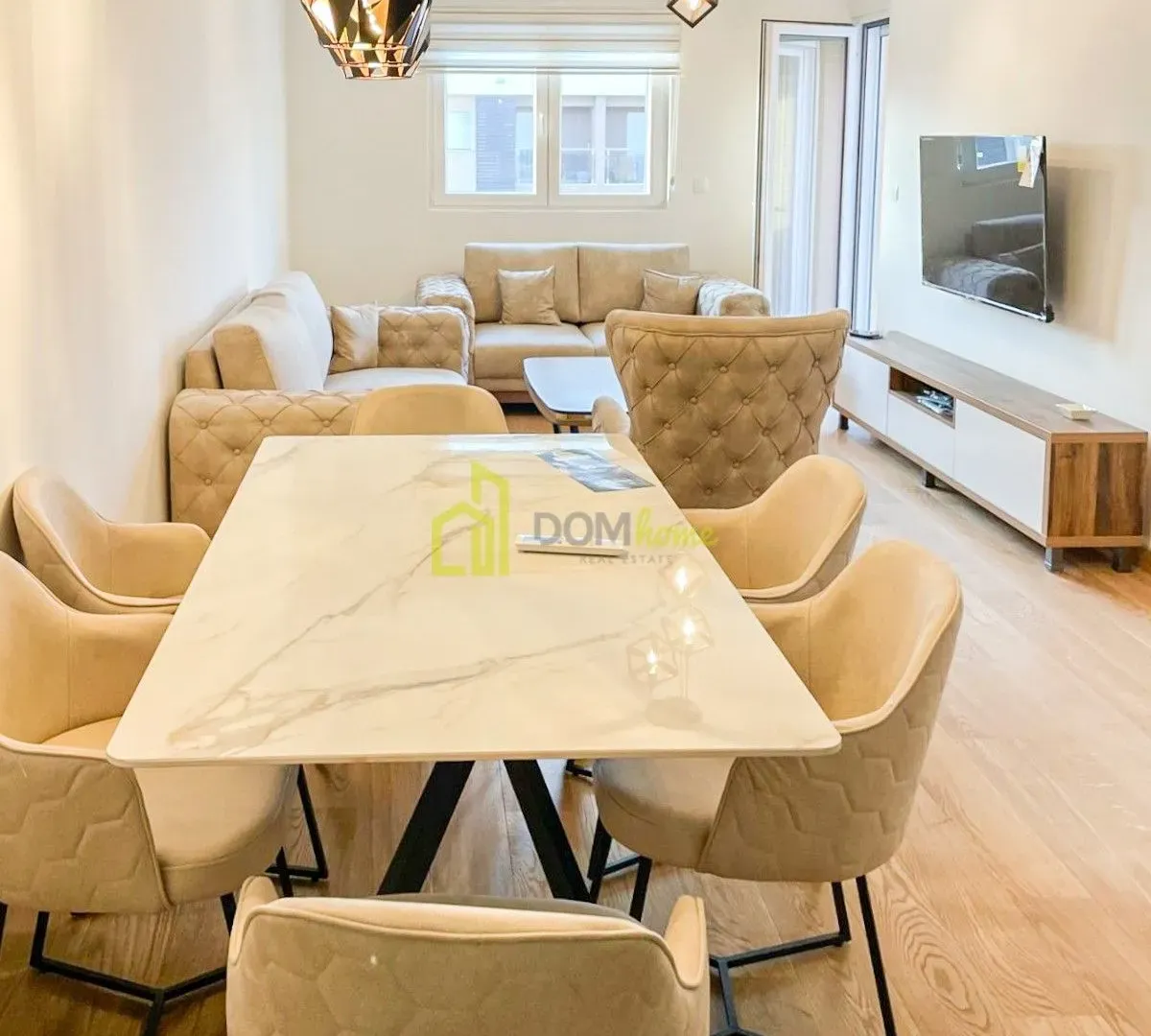 Izdavanje, jednosoban stan, 48m², City Kvart, Podgorica