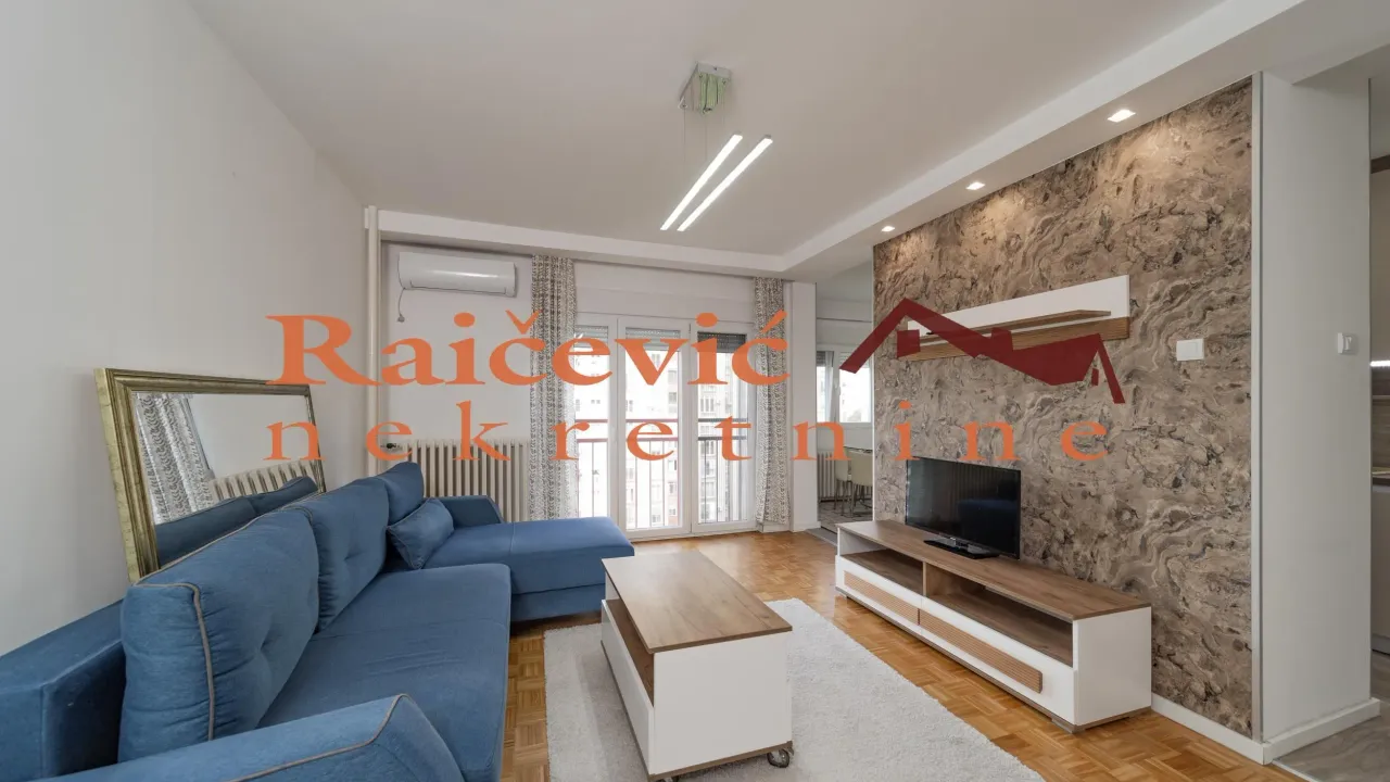 Izdavanje, dvosoban stan, 64m², Novi Beograd Blok 61, Novi Beograd Sve Podlokacije