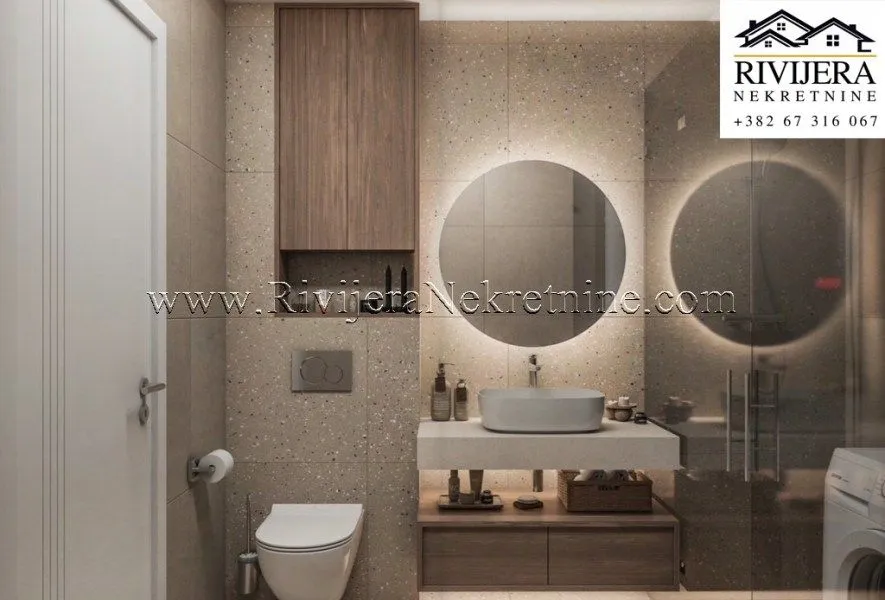 Prodaja, dvosoban stan, 75m², Radanovići, Kotor
