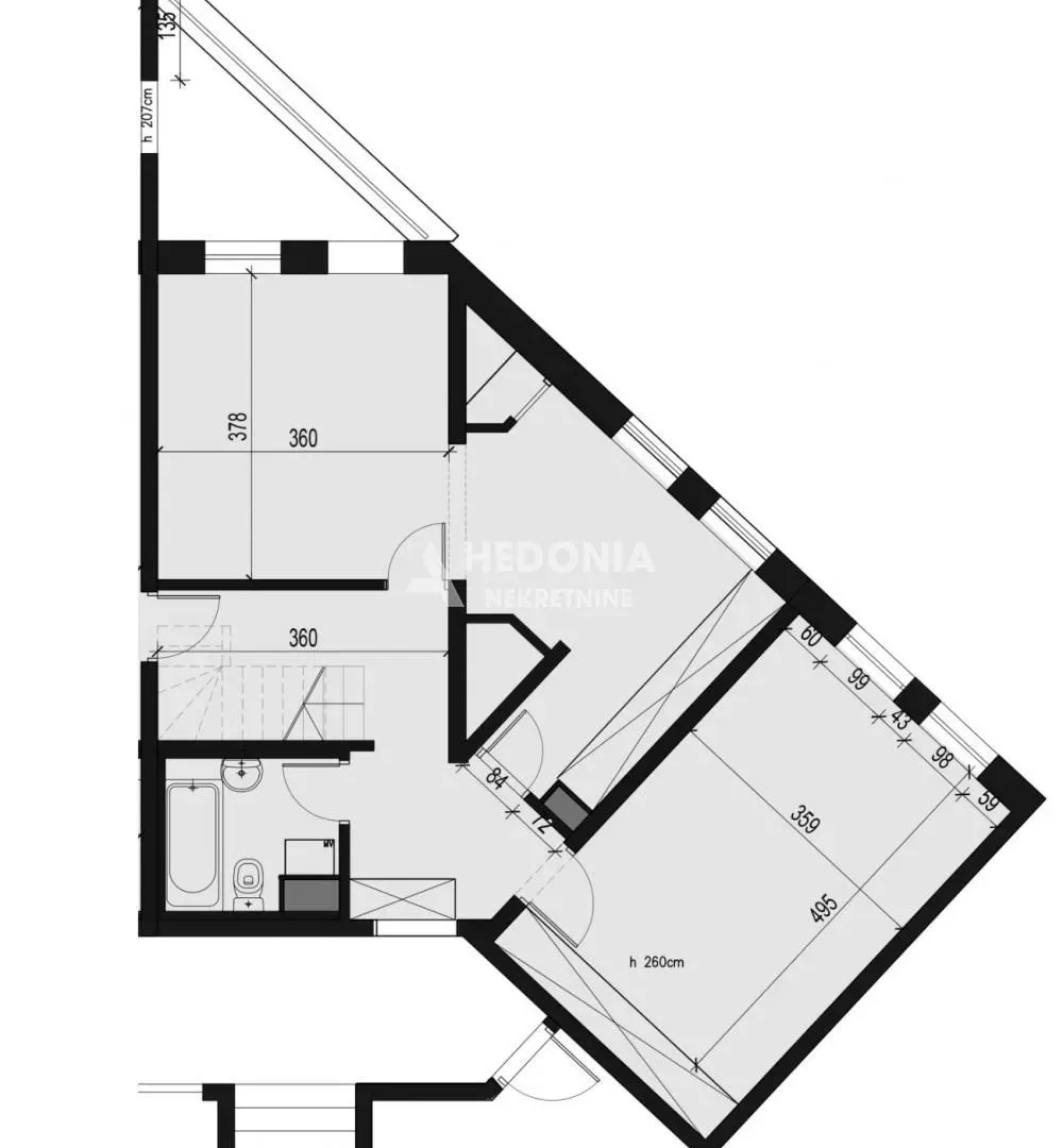 Sale, three bedroom apartment, 80m², Novi Beograd Sve Podlokacije, Beograd