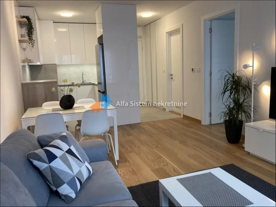 Rent, two bedroom apartment, 54m², Novi Beograd Blok 65, Novi Beograd Sve Podlokacije