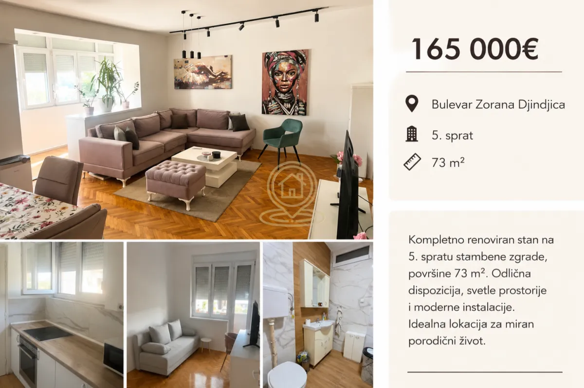 Prodaja, trosoban stan, 73m², Medijana, Niš