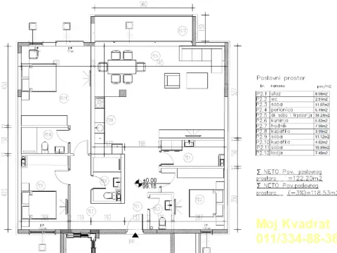 Sale, office space, 119m², Dušanovac, Voždovac Sve Podlokacije - image 11