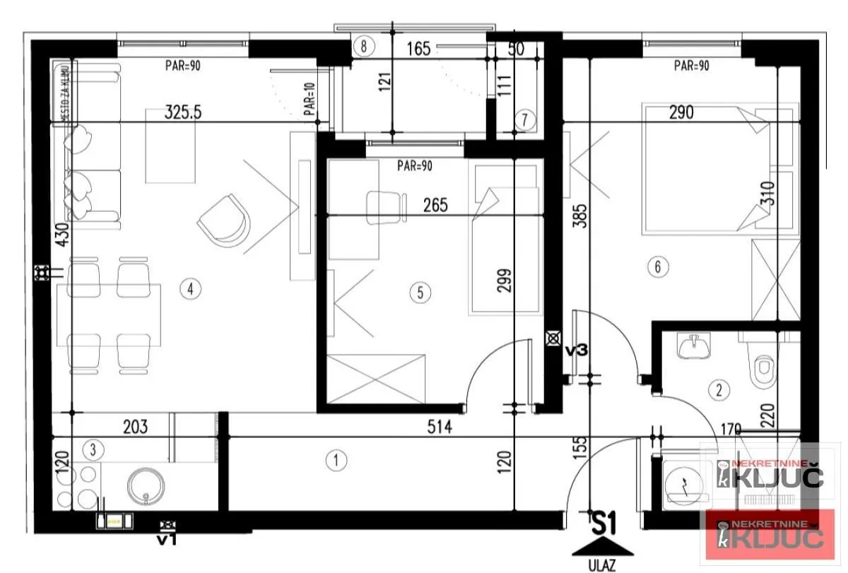 Prodaja, dvosoban stan, 46m², Telep, Novi Sad Sve Podlokacije