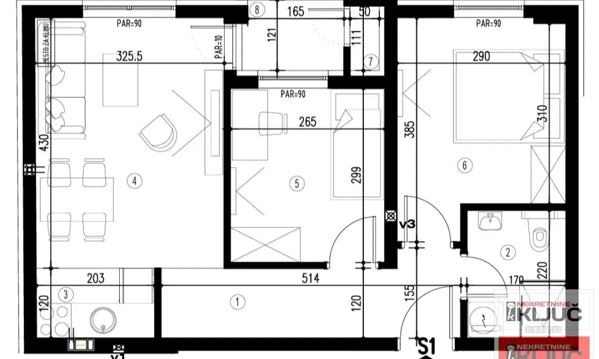 Prodaja, dvosoban stan, 46m², Telep, Novi Sad Sve Podlokacije