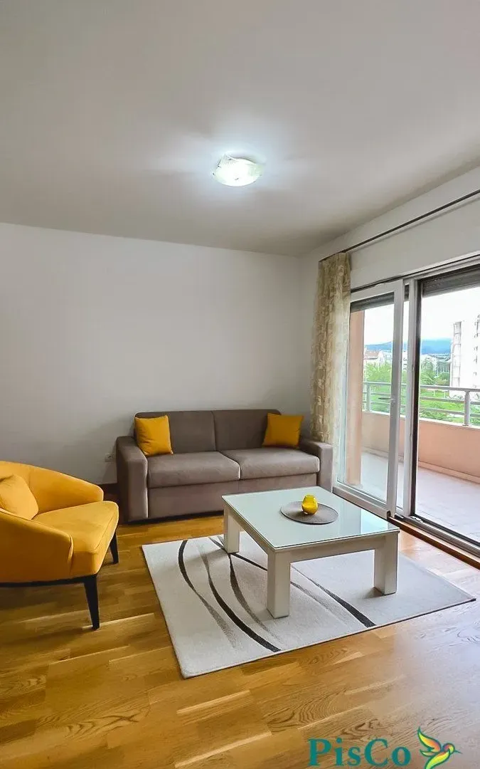 Rent, one bedroom apartment, 51m², City Kvart, Podgorica