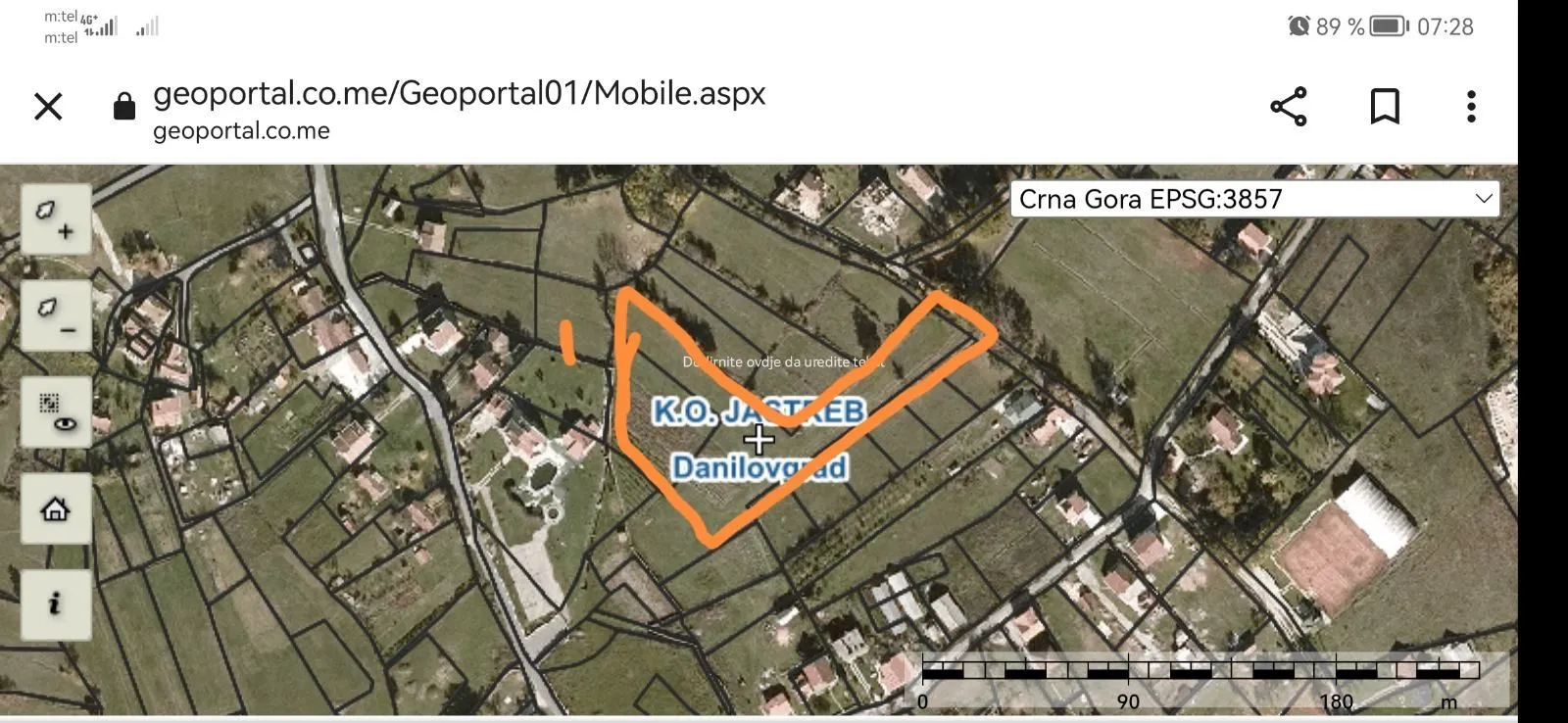 Prodaja, plac, 8000m², Jastreb, Danilovgrad