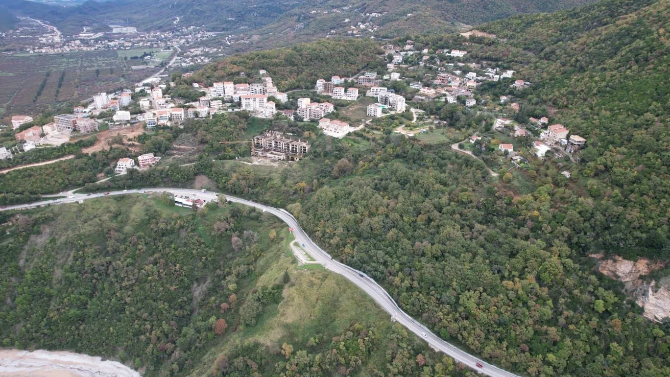 Prodaja, plac, 5100m², Prijevor, Budva