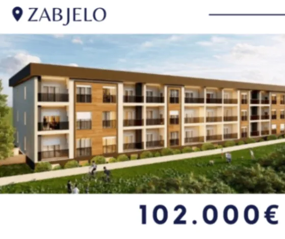 Prodaja, jednosoban stan, 47m², Zabjelo, Podgorica