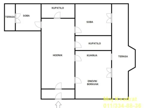 Prodaja, trosoban stan, 100m², Stari Grad, Beograd - image 11