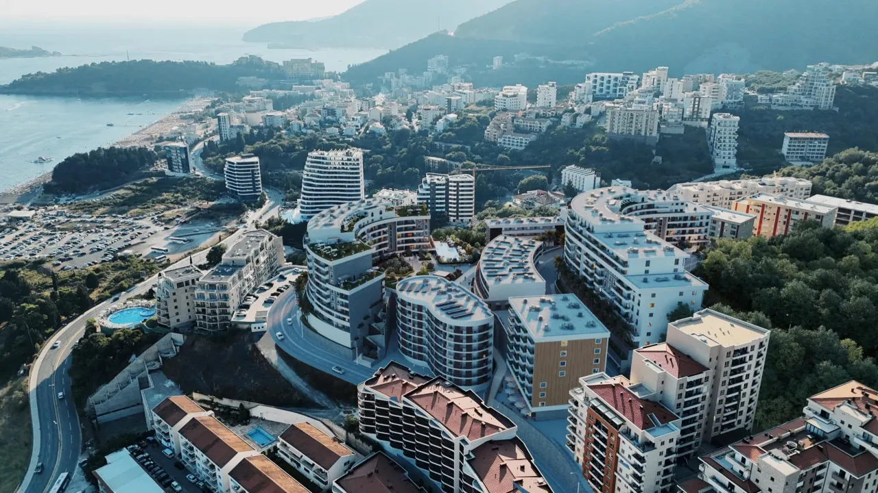 Sale, two bedroom apartment, 42m², Bečići, Budva