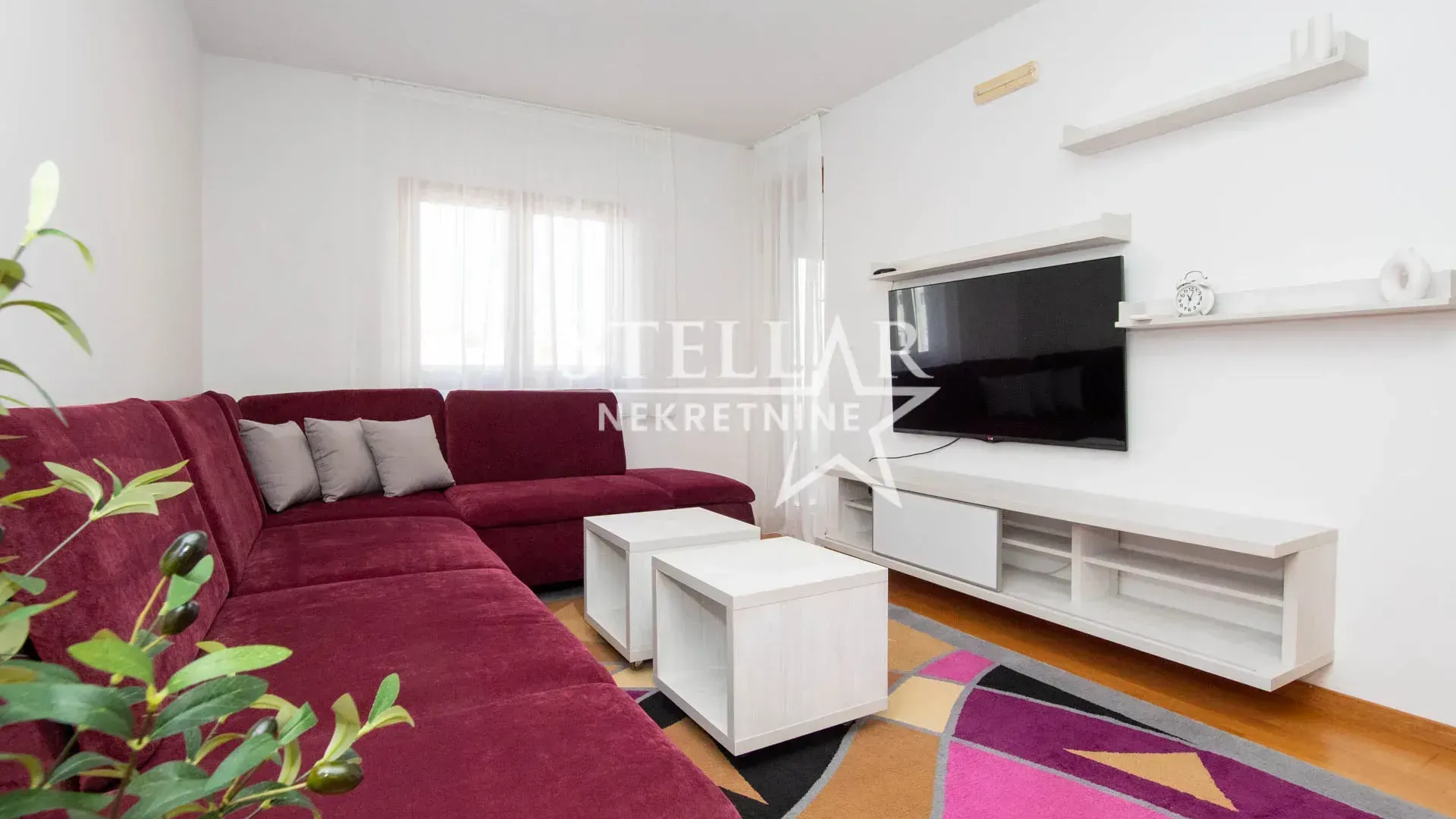 Izdavanje, jednosoban stan, 43m², Tološi, Podgorica