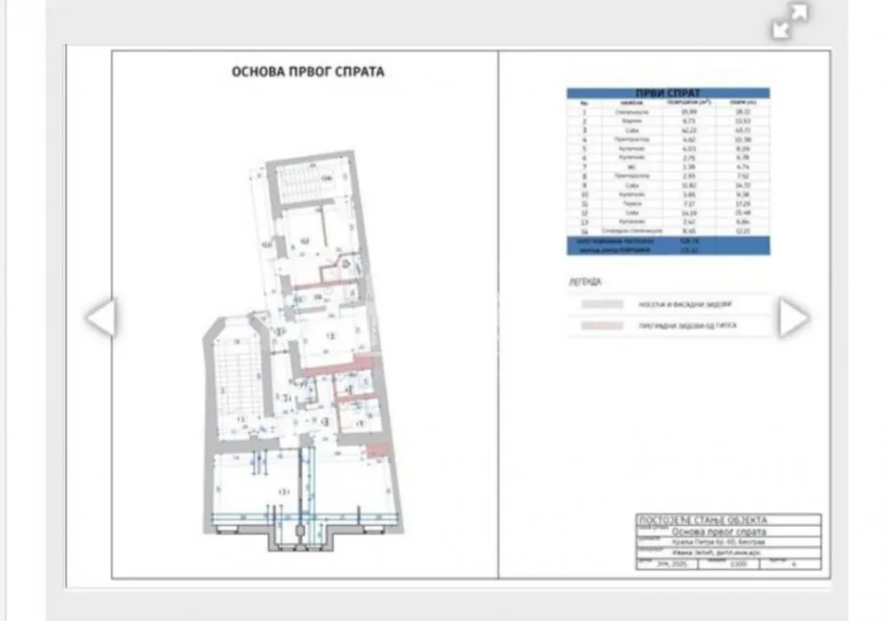 Rent, office space, 594m², Stari Grad, Beograd