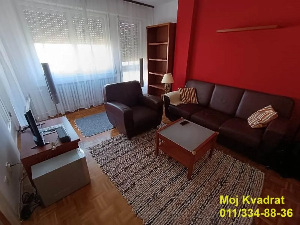 Rent, two bedroom apartment, 60m², Novi Beograd Blok 70, Novi Beograd Sve Podlokacije