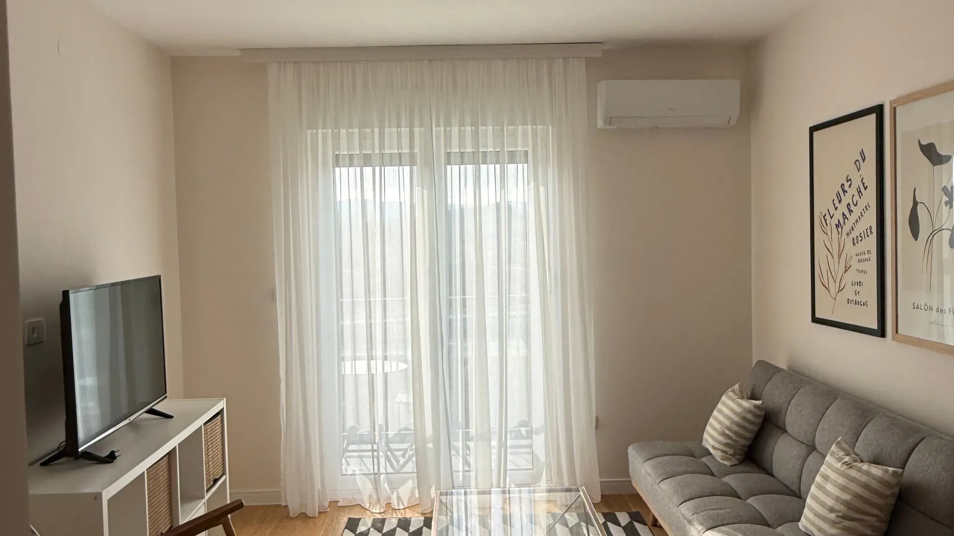 Rent, one bedroom apartment, 39m², Pobrežje, Podgorica