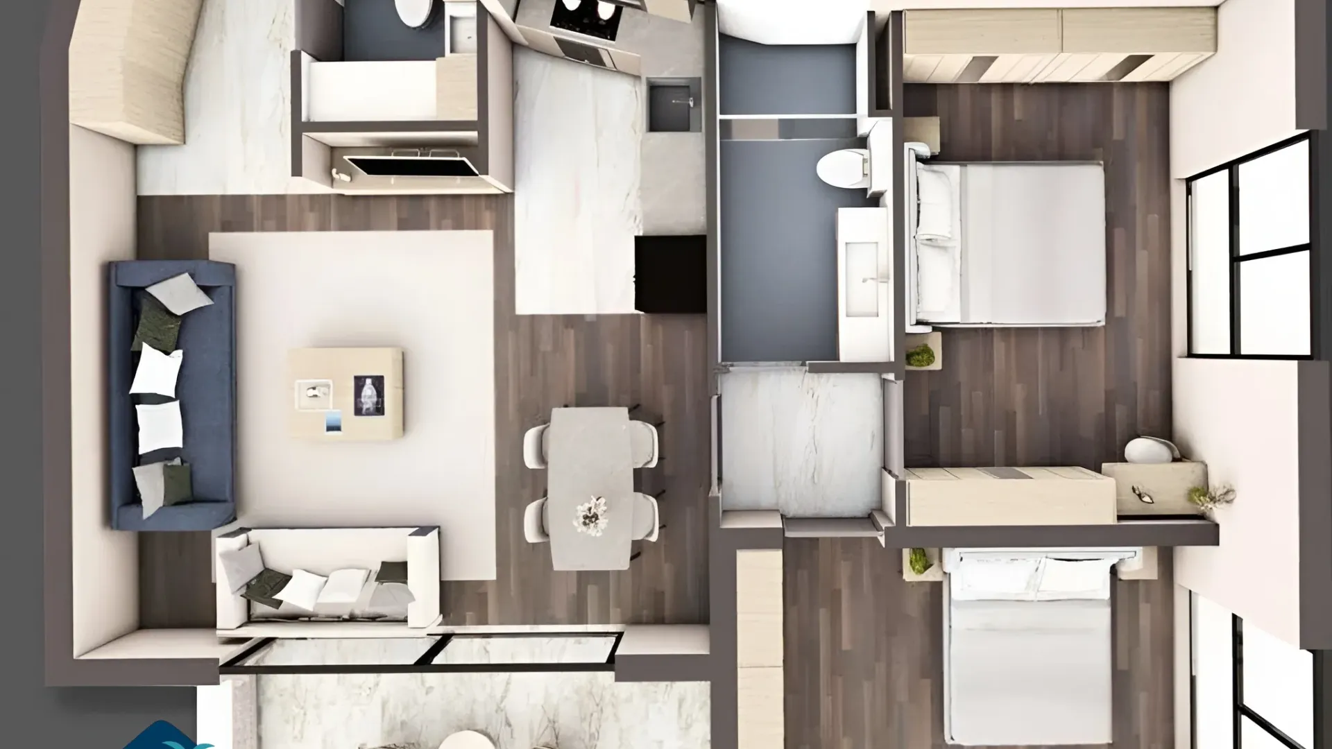 Prodaja, dvosoban stan, 87m², Centar, Bar