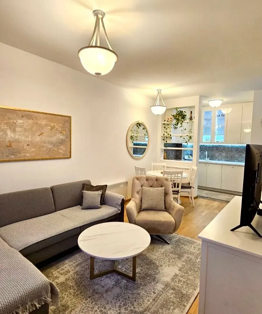 Rent, one bedroom apartment, 45m², Pobrežje, Podgorica