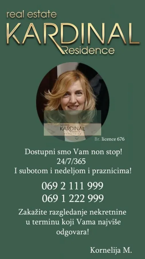 Rent, one bedroom apartment, 30m², Bubanj, Kragujevac