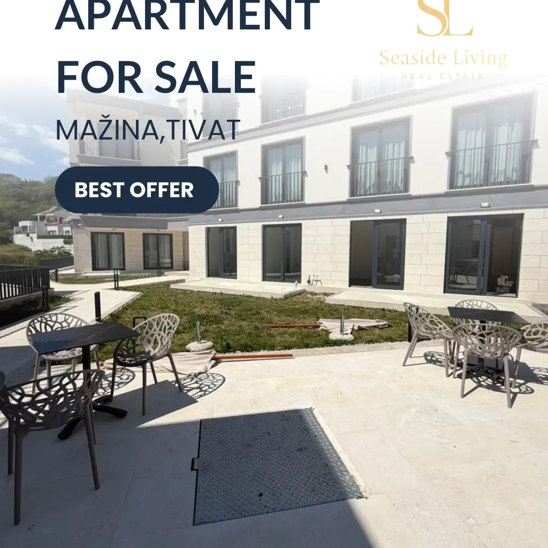 Prodaja, jednosoban stan, 40m², Mažina, Tivat