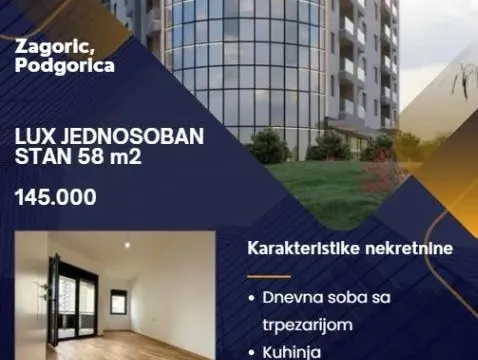 Sale, one bedroom apartment, 57m², Zagorič, Podgorica - image 11