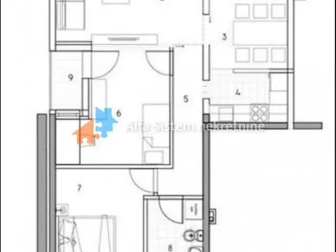 Rent, three bedroom apartment, 70m², Vukov Spomenik, Zvezdara Sve Podlokacije - image 21