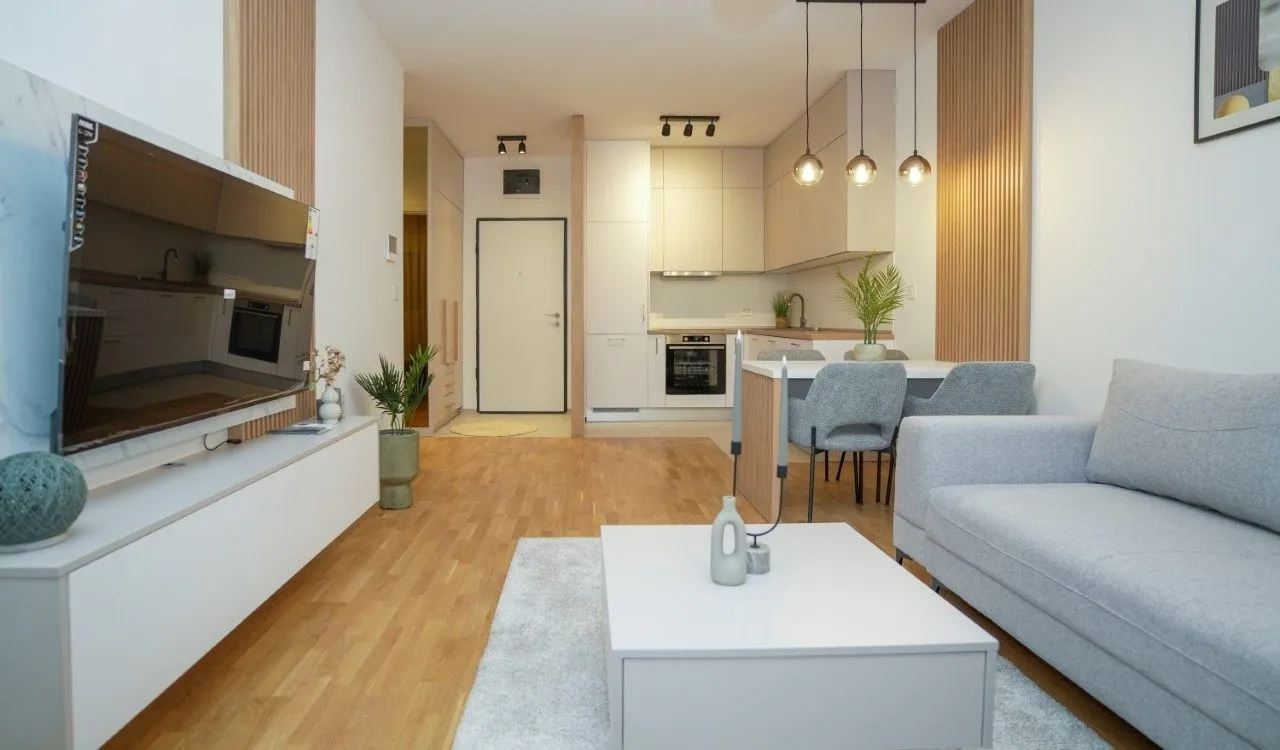 Izdavanje, jednosoban stan, 46m², Stari Aerodrom, Podgorica