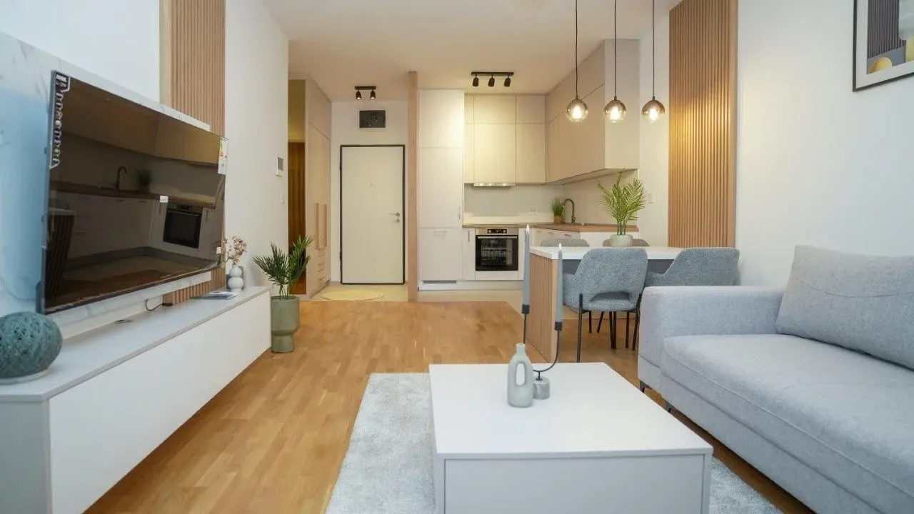 Rent, one bedroom apartment, 46m², Stari Aerodrom, Podgorica